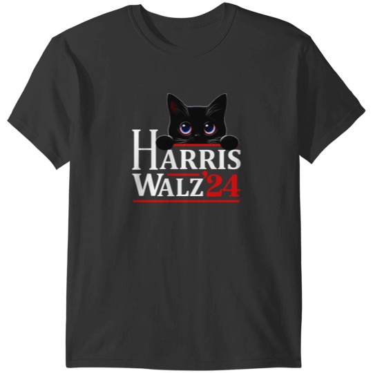 Discover Harris Walz Cat Lady  Harris tim walz TShirt T-Shirts