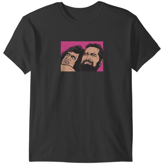 Discover Samurai Cop Fight Scene T-Shirts
