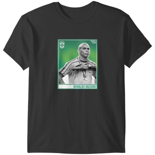 Discover Ronaldo Nazario Soccer Legend 606 T-Shirts