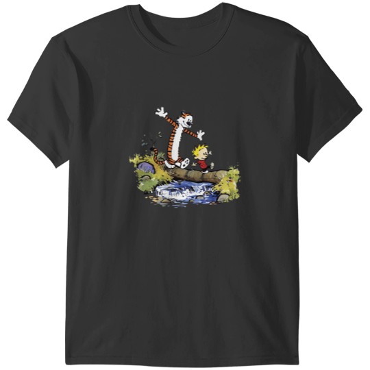 Discover calv playing water T-Shirts