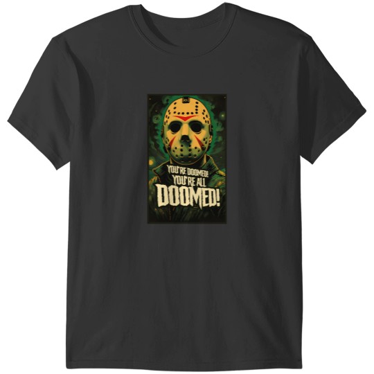 Discover 2 Doomed Horror Rules For All Horror Movie T-Shirt T-Shirts