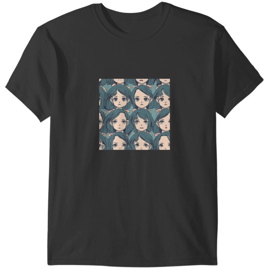 Discover Anime Wifu FaceAnime Wifu Face Pillow T-Shirts