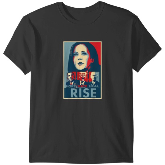 Discover Hope Hate Heal Rise - T-Shirts