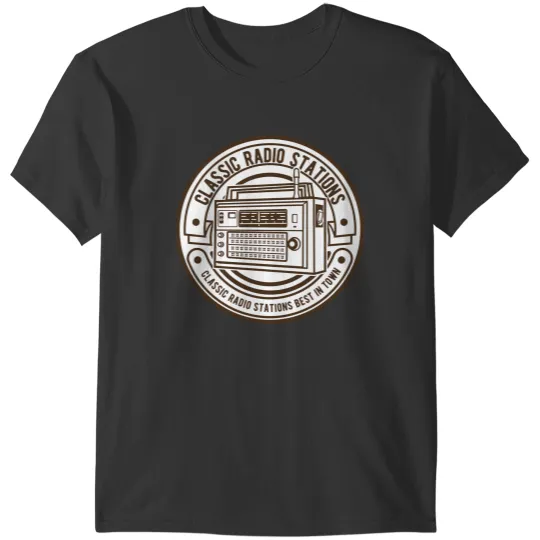 Discover Radio stations T-Shirts
