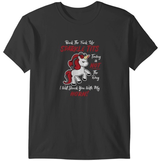 Discover Back off Unicorns Relaxed Fit T-Shirts