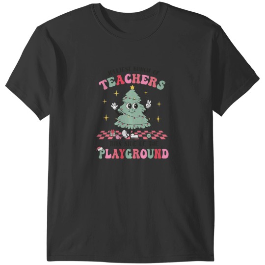 Discover Jolliest Bunch of Teachers This Side Of The Playground Xmass T-Shirts