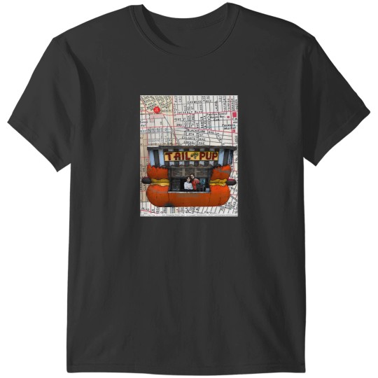 Discover Tail OO The Pup Hot Dog Stand Los Angeles Californiaa 2710 T-Shirts