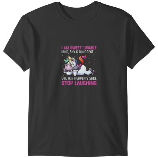 Discover Cute Funny Sarcastic Unicorns T-Shirts