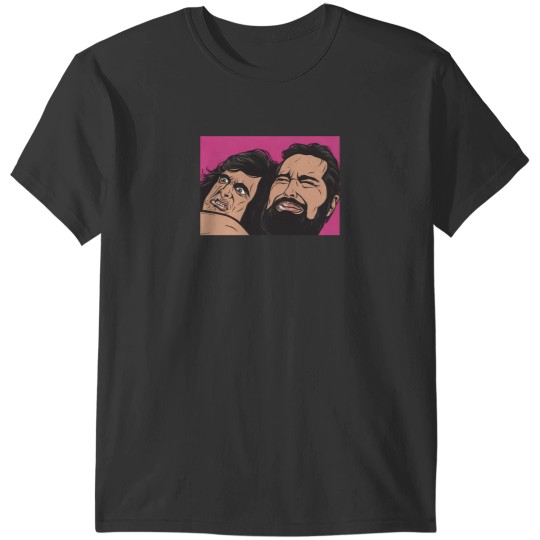 Discover Samurai Cop Fight Scene T-Shirts