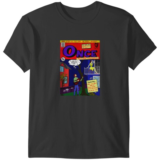 Discover Once  Glen Hansard  Comic T-Shirts