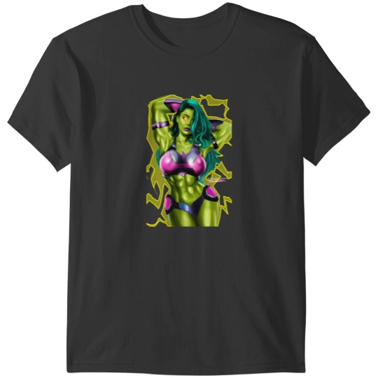 Discover She Hulk Breakthrough Graphic SHE HULK T-Shirts