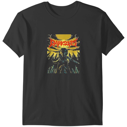 Discover Unofficial darks Souls metals Band T-Shirts