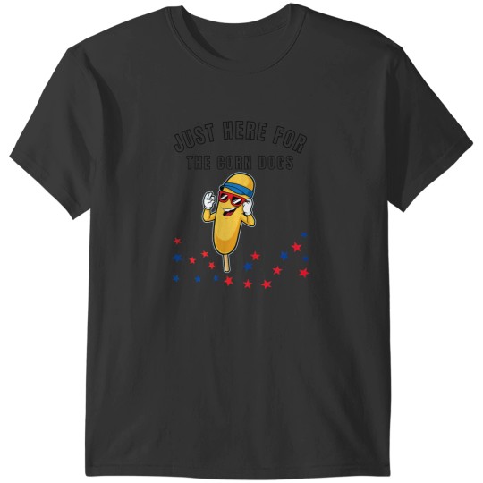 Discover Corn dog lover Corndog state fair Just here for the corndogs T-Shirts
