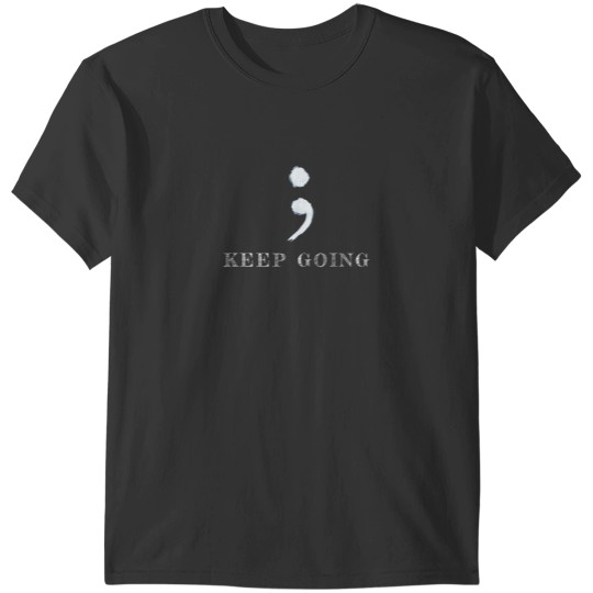 Discover Semicolon Project Mental Health Awareness TShirt T-Shirts