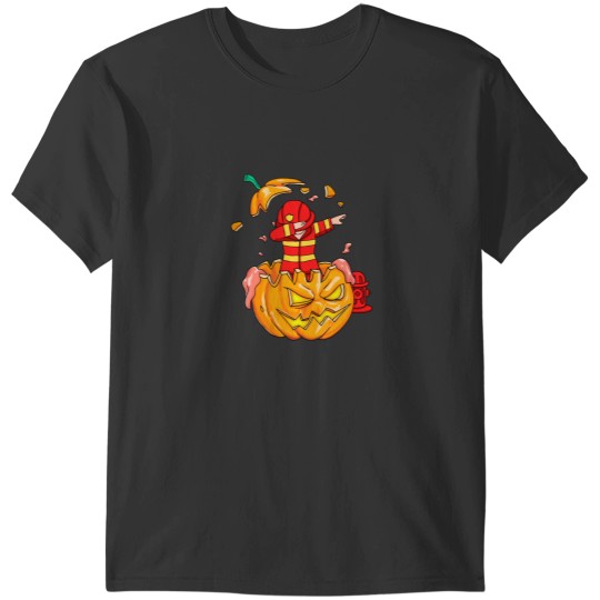 Discover Firefighter Dabbingg Halloween T-Shirts