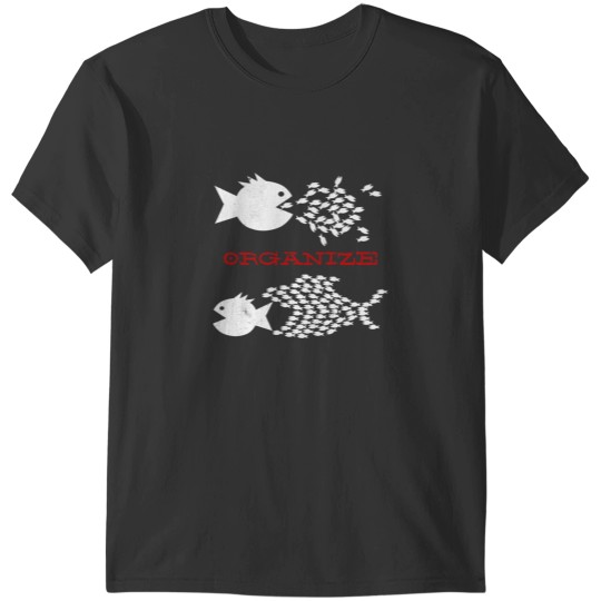 Discover Organizer Fish T-Shirts