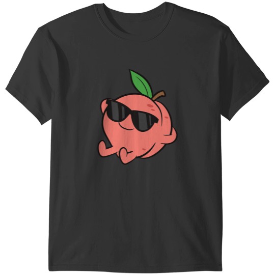 Discover Cute Peach Fruit Relaxing Lazy Peach T-Shirts