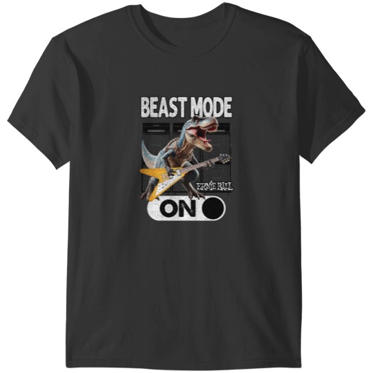 Discover Beast Mode ON Guitarist | Ernie Ball | Funny and Humor Musicians t-shirt T-Shirts