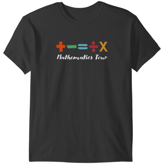 Discover Ed Shee Math Tour T-Shirts