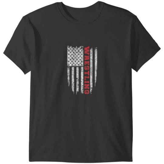 Discover American Sport Wrestling USA Tee Shirts T-Shirts