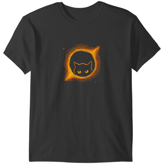 Discover Chaos Origin A Cat Space Design T-Shirts