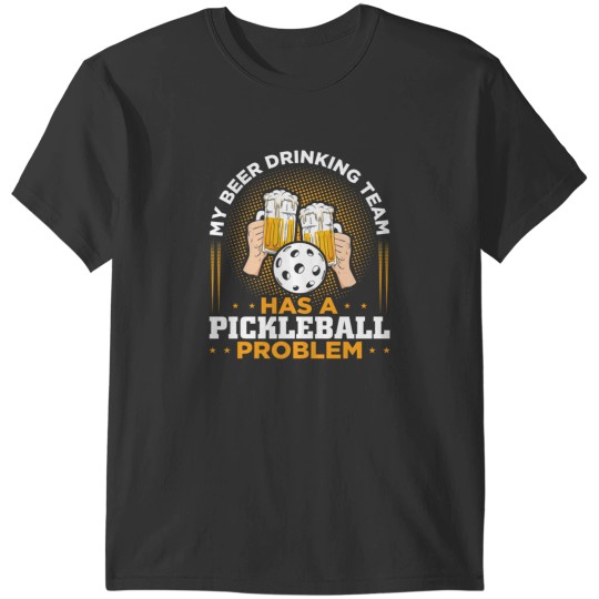Discover My Beer Drinking Team Pickleball Player Gift T-Shirts