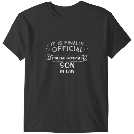 Discover Favorite Son In Law Novelty Gifts T-Shirts