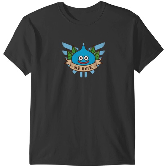 Discover Slime Quest Traditional Tattoo T-Shirts