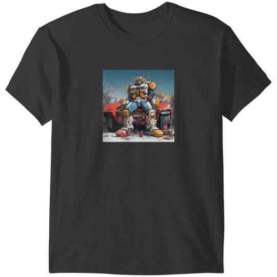 Discover 80'S Anime Robot Mechanic T-Shirts