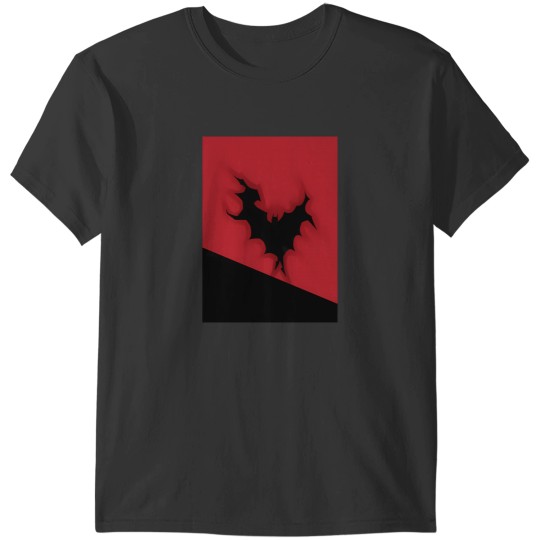 Discover A Jumping Bat  Black T-Shirts