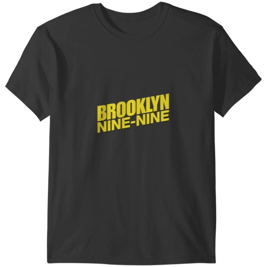 Discover Brooklynss 99 Black Background T-Shirts