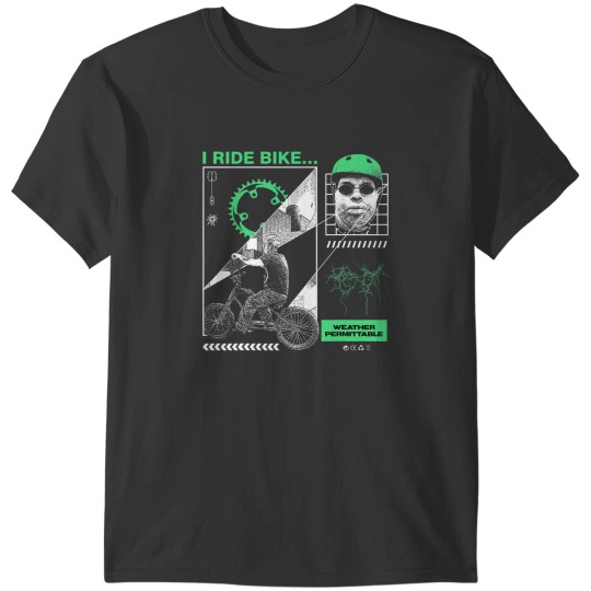 Discover I RIDE BIKE KingCobraJFS T-Shirts