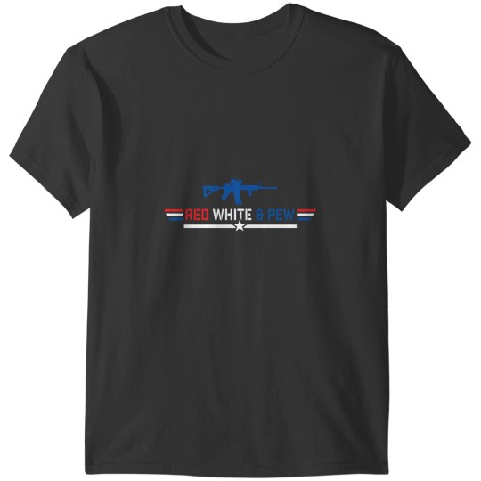 Discover Red White amp Pew T-Shirts