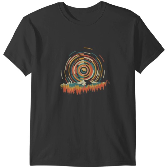 Discover The Geometry of Sunrise T-Shirts