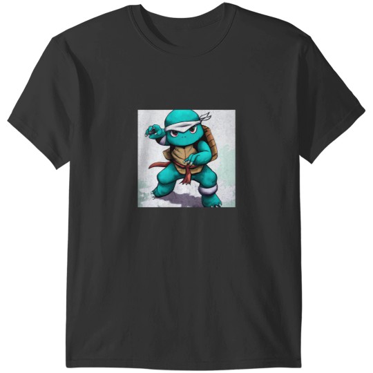 Discover Teenage Mutant Ninja Squirtle Imaginative Cartoon T-Shirts