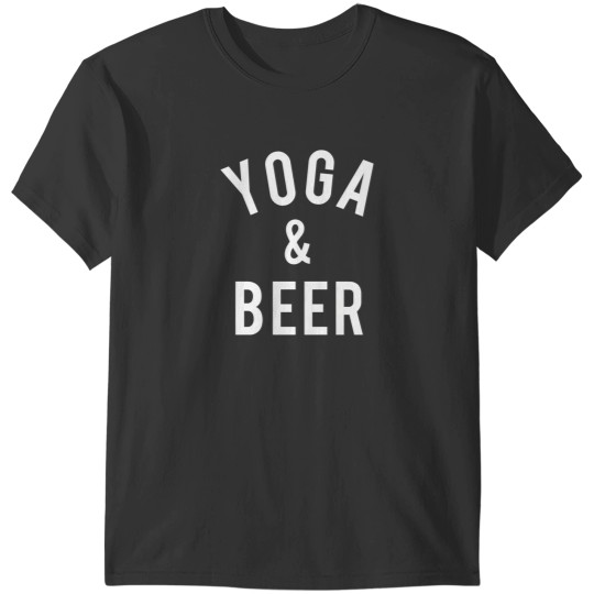 Discover Yoga And Beer T-Shirts