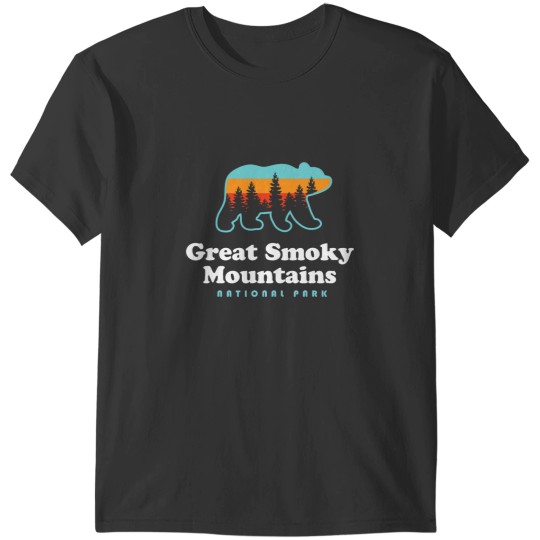 Discover Great Smoky Mountains Bear Great Smoky Mountains T-Shirts