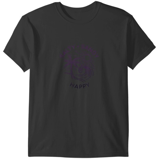 Discover Beach Quote Love Salty Sandy Happy Vacation Sea T-Shirts