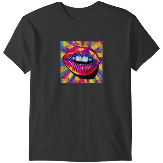 Discover Lips 80'S 1 T-Shirts