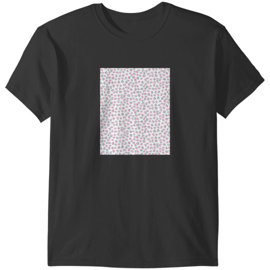 Discover 80'S Feel Pattern Pink And Green 2 T-Shirts
