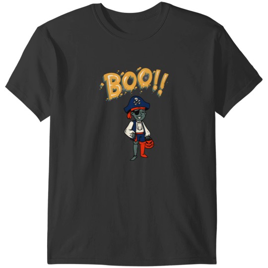 Discover Cute Halloween Spooky Pirate T-Shirts