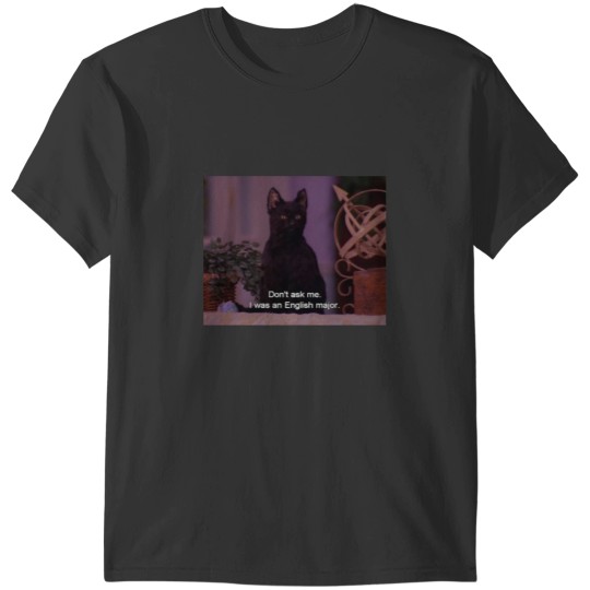 Discover Salem the Cat - English Major T-Shirts