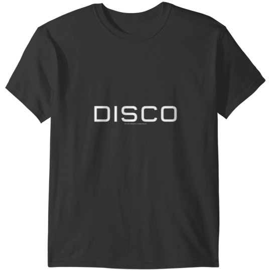 Discover Star Treks Discovery Disco Large White Logo T-Shirts