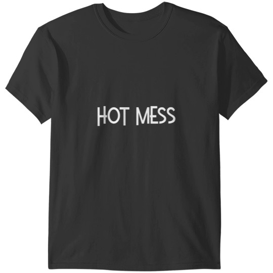 Discover Womens Hot Mess Ladies Pajama Top VNeck T-Shirts
