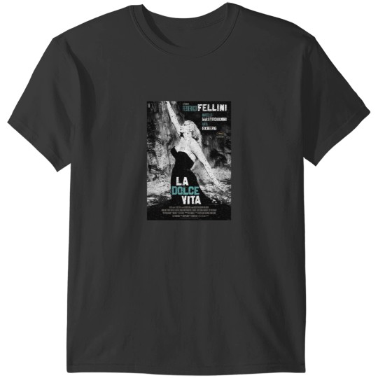 Discover La Dolce Vita by Federico Fellini Movie T-Shirts