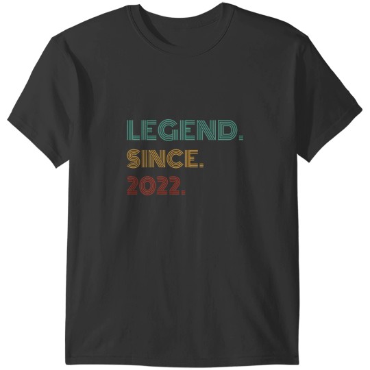 Discover Kids 2 Years Old Legend Since 2022 2nd Birthday T-Shirts