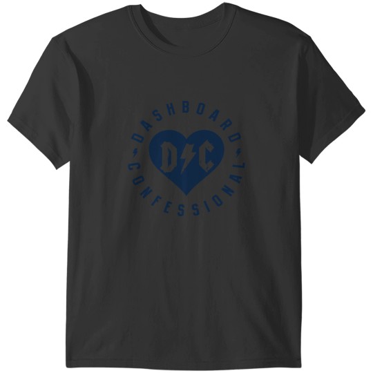 Discover Dashboard Confessional Heart Badge T-Shirts