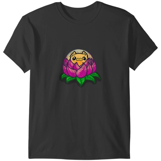 Discover Glowing lotus Kitty T-Shirts