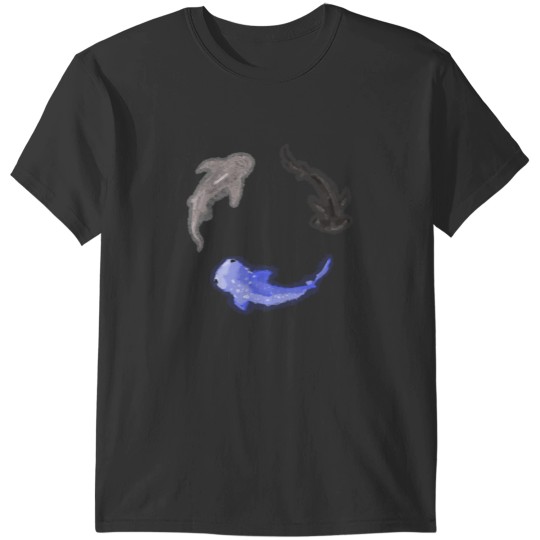 Discover Shark Circle Classic T-Shirts