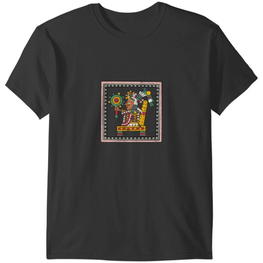 Discover Xochipilli- Framed Transparent Aztec God of the Arts T-Shirts